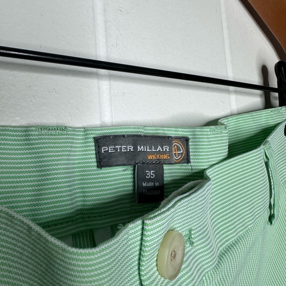 Peter Millar Crown Sport WICKING Striped Golf Shorts - Picture 3 of 9